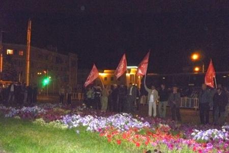 «Эта страна живет в каждом из нас…» Алтайские коммунисты провели митинг в честь Советского Союза и выступили против ликвидации памятника В.И. Ленину