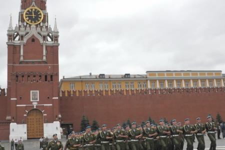 Г.А. Зюганов принял участие в праздновании Дня ВДВ на Красной площади