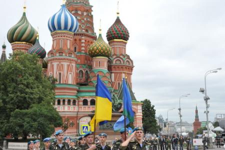 Г.А. Зюганов принял участие в праздновании Дня ВДВ на Красной площади
