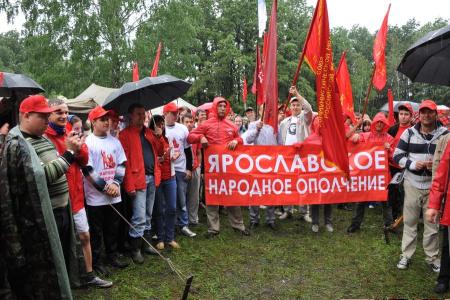 «Зюганов – наш президент!» Рабочая поездка лидера КПРФ и «Народного ополчения» в Орловскую область
