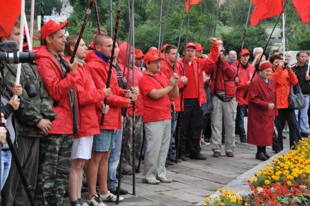 «Зюганов – наш президент!» Рабочая поездка лидера КПРФ и «Народного ополчения» в Орловскую область