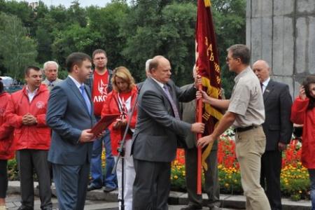 «Зюганов – наш президент!» Рабочая поездка лидера КПРФ и «Народного ополчения» в Орловскую область