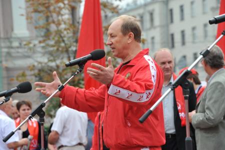 Москва: Акция протеста и митинг-концерт "двадцать лет без СССР" (Фоторепортаж)
