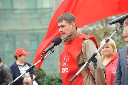 Москва: Акция протеста и митинг-концерт "двадцать лет без СССР" (Фоторепортаж)