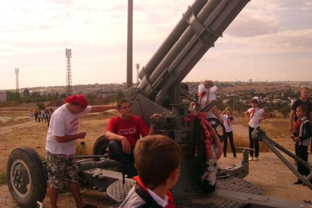 Пензенские комсомольцы и пионеры посетили Сталинград