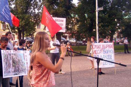 Пенза: Руки прочь от наших сосен!