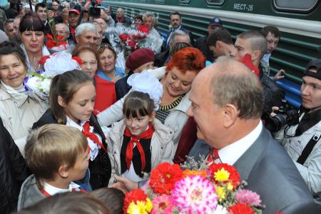 «Сибирскому Народному ополчению – быть! Зюганов – наш президент!» Отчет о поездке Председателя ЦК КПРФ, лидера Народного ополчения Г.А. Зюганова по Западной Сибири 
