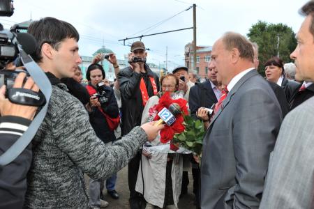 «Сибирскому Народному ополчению – быть! Зюганов – наш президент!» Отчет о поездке Председателя ЦК КПРФ, лидера Народного ополчения Г.А. Зюганова по Западной Сибири 