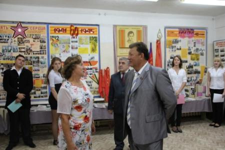 Московская область: В День знаний В.И. Кашин и Н.И.Васильев посетили Подольск