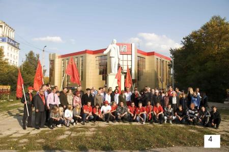 Навстречу съезду КПРФ! Через Тульскую область прошёл автопробег, организованный коммунистами и комсомольцами ряда регионов России 