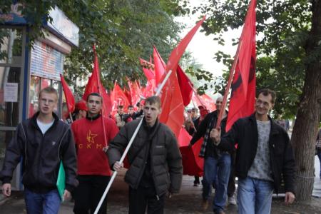 Свердловская область.  Беспредел «правоохранителей» на общеуральском марше «Антикапитализм – 2011»: подросток получил удар шокером