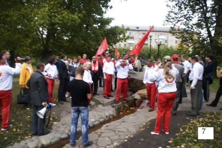 Навстречу съезду КПРФ! Через Тульскую область прошёл автопробег, организованный коммунистами и комсомольцами ряда регионов России 