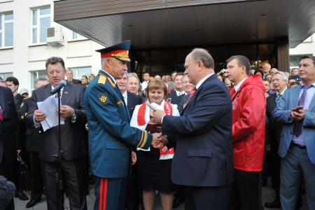 Открытие XIV (внеочередного) Съезда КПРФ (Фоторепортаж)