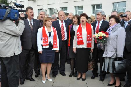 Открытие XIV (внеочередного) Съезда КПРФ (Фоторепортаж)