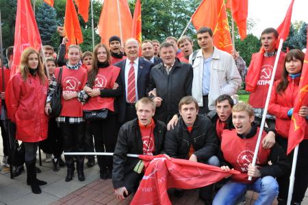 Открытие XIV (внеочередного) Съезда КПРФ (Фоторепортаж)