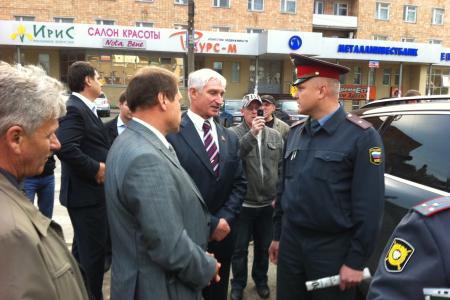 Выкса, Нижегородская область: Коммунистов провокациями не испугать!