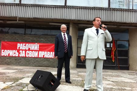 Выкса, Нижегородская область: Коммунистов провокациями не испугать!