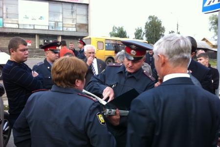 Выкса, Нижегородская область: Коммунистов провокациями не испугать!