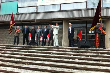Выкса, Нижегородская область: Коммунистов провокациями не испугать!