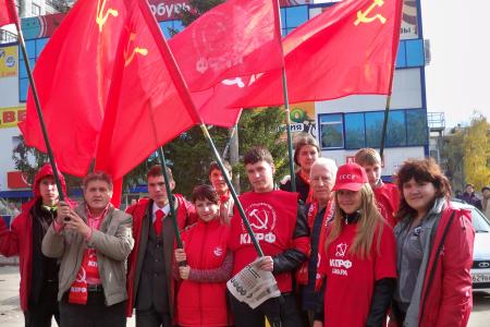Самарская область. Красные в городе Новокуйбышевске