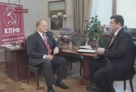 Г.А.Зюганов в программе «Актуальный разговор»: Политическая схватка 2011-2012 должна завершиться сменой курса и формированием  левоцентристского правительства