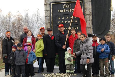 Автопробег  по местам гражданской войны