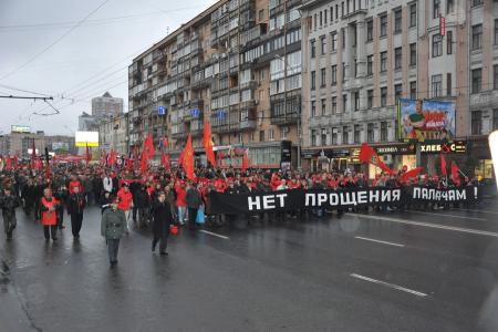 «Мы должны победить во имя памяти павших!»  Траурные мероприятия 4 октября в Москве 