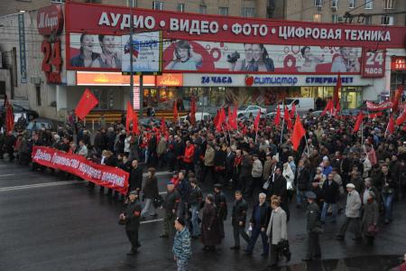 «Мы должны победить во имя памяти павших!»  Траурные мероприятия 4 октября в Москве 