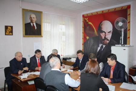 С.В. Муравленко принял участие  в заседании   Белгородского регионального предвыборного  штаба КПРФ