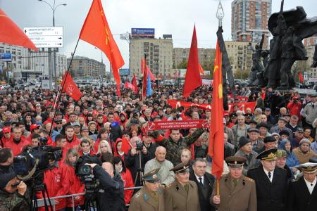 «Мы должны победить во имя памяти павших!»  Траурные мероприятия 4 октября в Москве 
