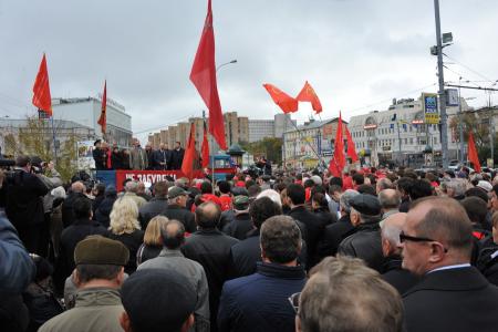 «Мы должны победить во имя памяти павших!»  Траурные мероприятия 4 октября в Москве 