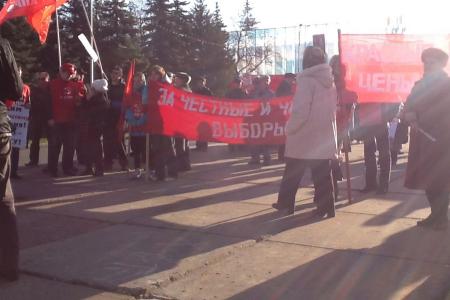 Уфа: Митинг в поддержку законопроекта «О детях войны»