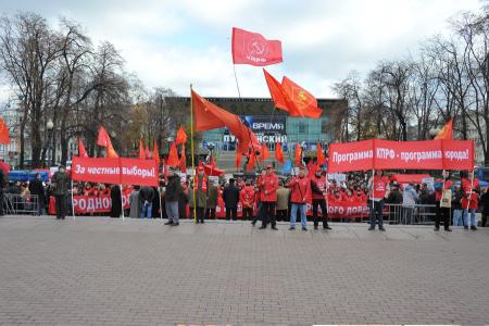 В.И. Кашин на митинге  в поддержку законопроекта  КПРФ «О детях войны»: Нужно защитить хотя бы одну категорию  людей, которая пострадала больше всех! 