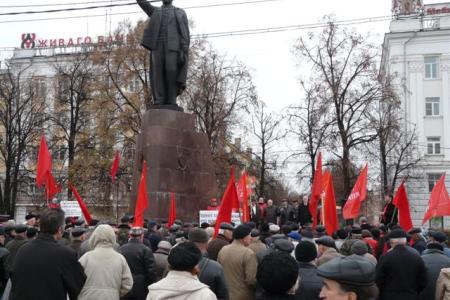 Рязанская область: Митинг в рамках Всероссийской акции в поддержку законопроекта «О детях войны»