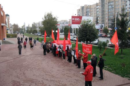 Председателя избиркома Тамбовской области Пучнина в отставку!