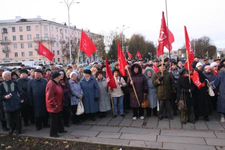 Псковская область: «Дети войны» защищают свои права и поддерживают КПРФ