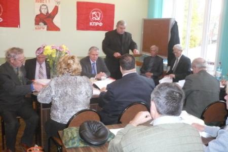 Информационное сообщение о работе VI Пленума Калужского регионального отделения КПРФ