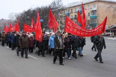 «Великий Октябрь построил легендарный город Комсомольск-на-Амуре!» Памятные акции коммунистов Хабаровского края