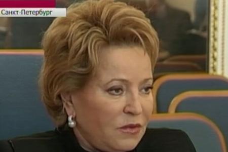  Матвиенко покоробил сальный анекдот, рассказанный главой ЦИК в день ее приезда в Петербург