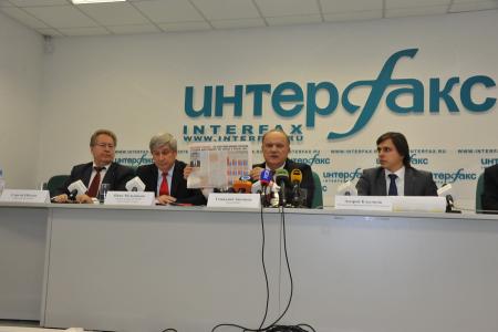 «Дадим отпор фальсификаторам выборов!» Пресс-конференция Г.А. Зюганова в ИА «Интерфакс» 