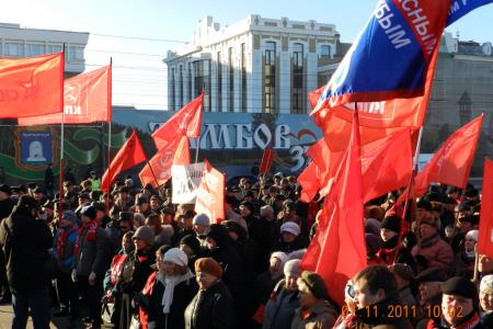 Великому Октябрю – слава! Праздничные мероприятия в Тамбовской области