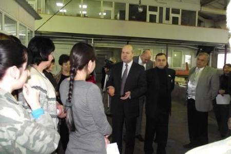 Татарстан. Кандидат в депутаты Госдумы В.Н. Лихачев провел встречу с трудовым коллективом казанского завода «Эникс»