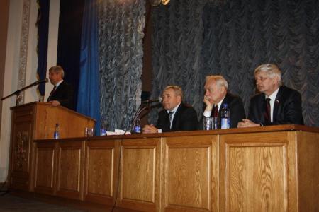 И.И. Мельников и С.В. Муравленко встретились  с жителями городов Короча и Шебекино  на Белгородчине 
