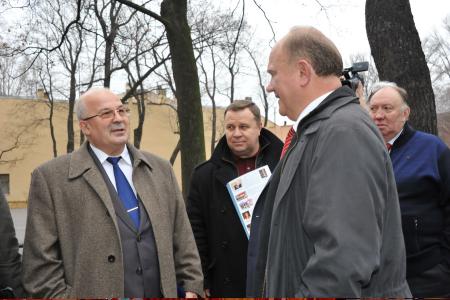 Г.А. Зюганов в Санкт-Петербурге: Мы готовы взять на себя ответственность за страну!