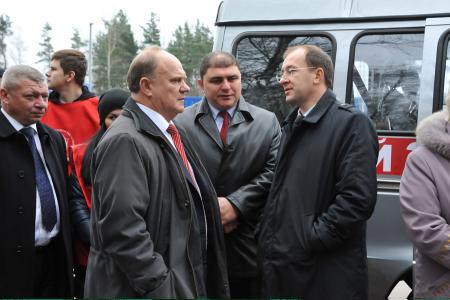 Г.А. Зюганов: «Курс – на победу!» Состоялся рабочий визит лидера КПРФ в Санкт-Петербург и Ленинградскую область