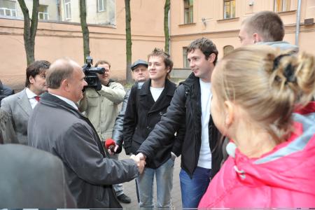 Г.А. Зюганов в Санкт-Петербурге: Мы готовы взять на себя ответственность за страну!
