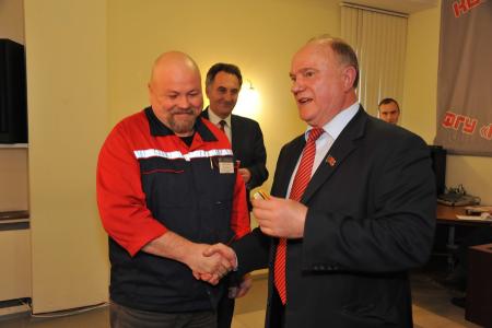 Г.А. Зюганов посетил подмосковную Коломну
