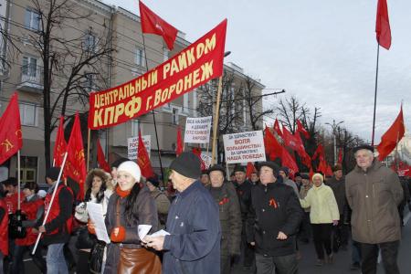 Воронежская область: Социализм - сила!