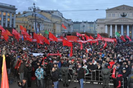 Г.А. Зюганов на митинге 7 ноября в Москве: Миром будут править труд, достоинство и справедливость!  