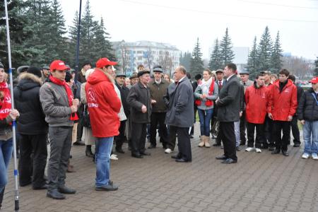 «Мы обязаны победить!» Репортаж о рабочем визите Г.А. Зюганова в Башкирию